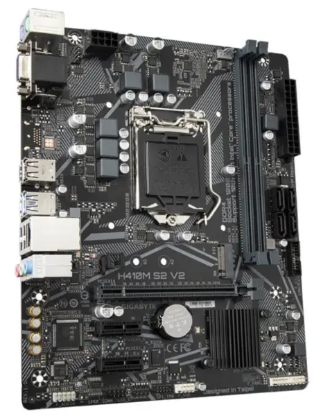 Gigabyte H410M S2 V2 Hauptplatine LGA1200 DDR4