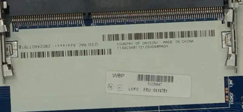 Lenovo 04X4781 Thinkpad E540 NM-A161 AILE2 Hauptplatine