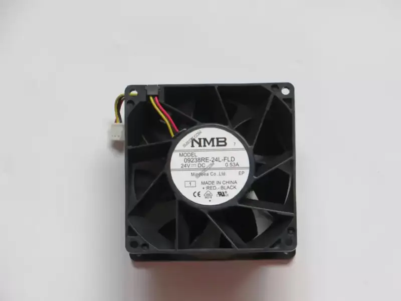 NMB 09238RE-24L-FLD 24V 0,53A 3drähtig Kühlgebläse
