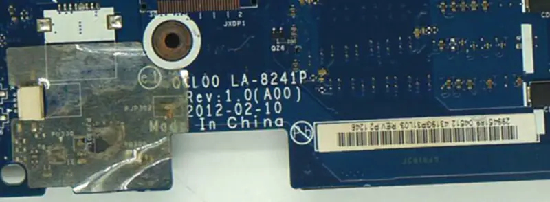 Dell 3560 V3560 0RDH49 RDH49 QCL00 LA-8241P Hauptplatine