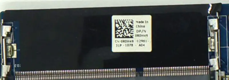 Dell 3560 V3560 0RDH49 RDH49 QCL00 LA-8241P Hauptplatine