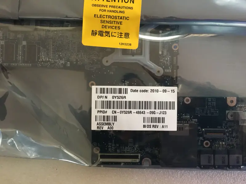 Dell Studio XPS 1340 0Y526R CN-0Y526R Y526R Mainboard DDR3 GT210M