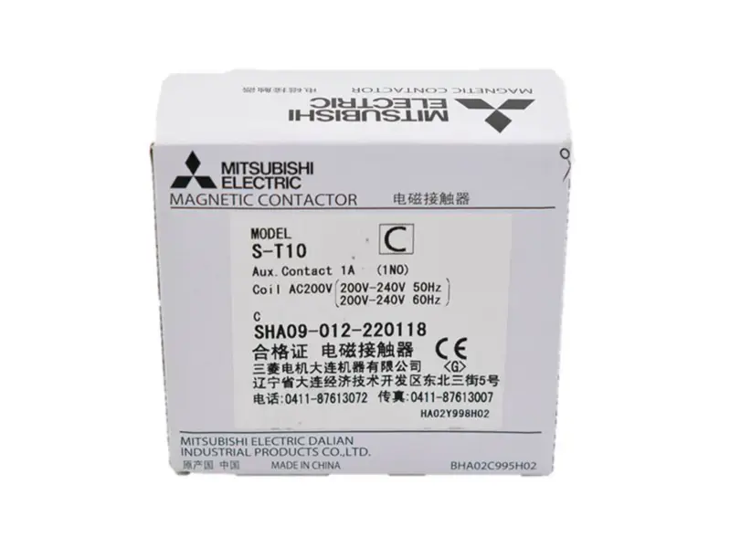 in sotck S-T10 220VAC Mitsubishi 3P 200 bis 220 VAC Magnetisches Schütz