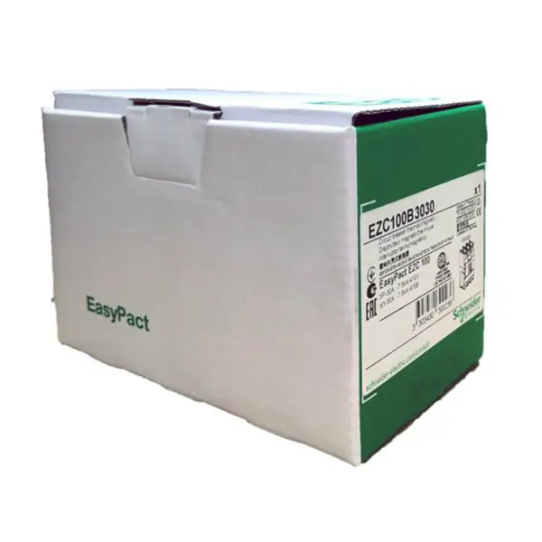 3-poliger Schutzschalter mit Panzergehäuse Easypact EZC100B 3P30A