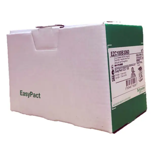 3-poliger Schutzschalter mit Panzergehäuse Easypact EZC100B 3P60A