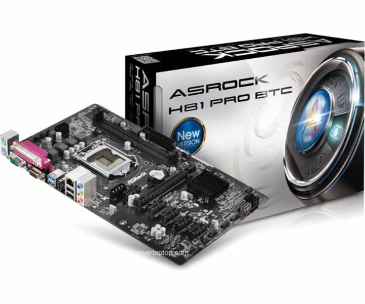 Asrock H81 Pro BTC R2.0 Hauptplatine 6PCIE 6GPU