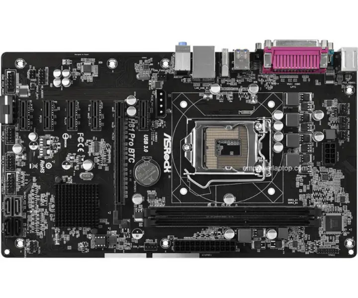 Asrock H81 Pro BTC R2.0 Hauptplatine 6PCIE 6GPU