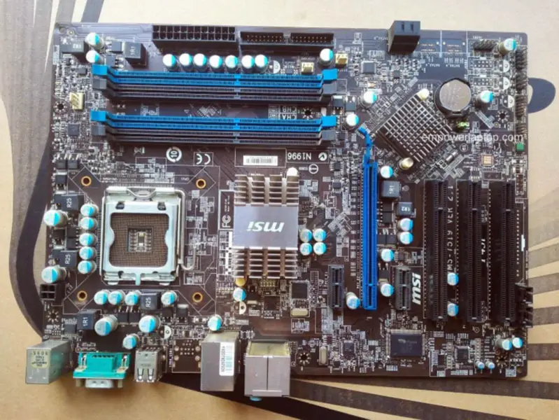 MSI P43I P43 LGA 775 ATX-Motherboard