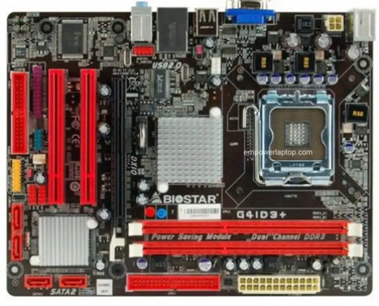 Biostar G41 D3+ G41 LGA 775 Hauptplatine