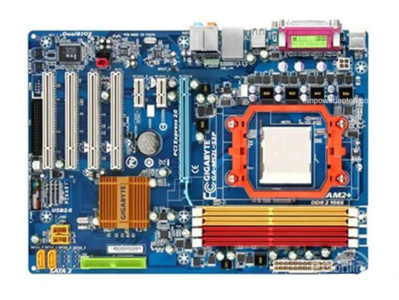 Gigabyte AM2 770 GA-M52L-S3P M52L-S3P AM2-Motherboard