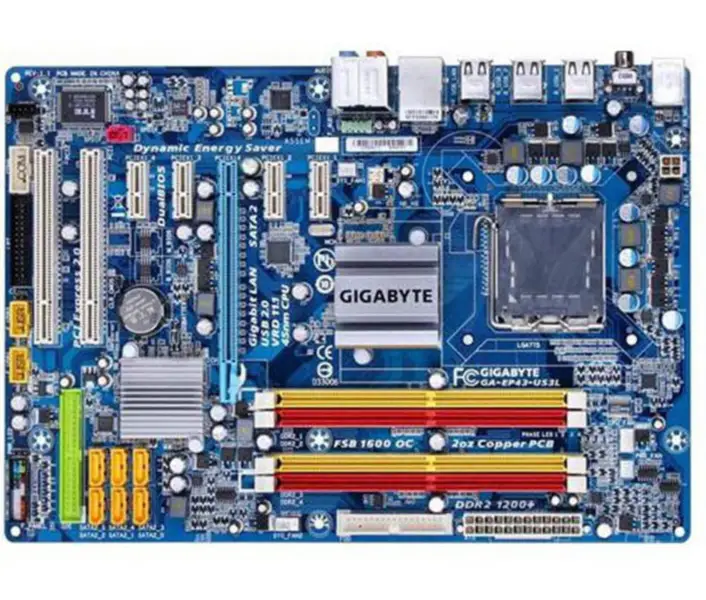 Gigabyte GA-EP43-US3L EP43-US3L P43 LGA 775 ATX-Motherboard
