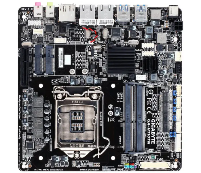 Gigabyte GA-H110TN LGA1151 H110 ITX Hauptplatine
