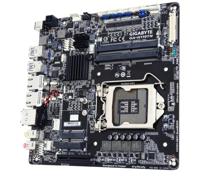 Gigabyte GA-H110TN LGA1151 H110 ITX Hauptplatine