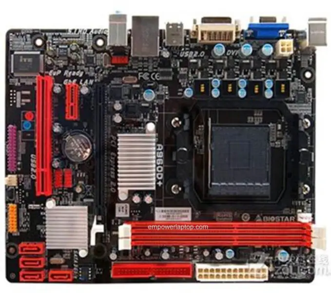 Biostar A960D+ AM3 AM3+960 Hauptplatine