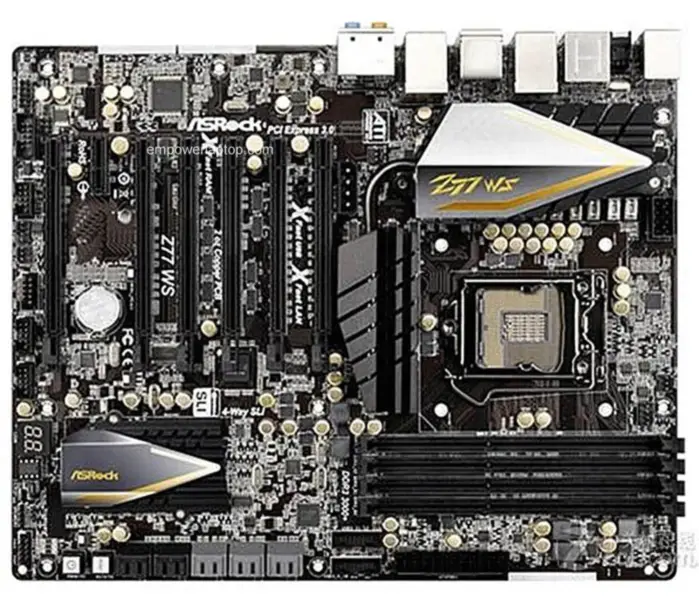 Asrock Z77 WS Z77 LGA 1155 ATX-Motherboard