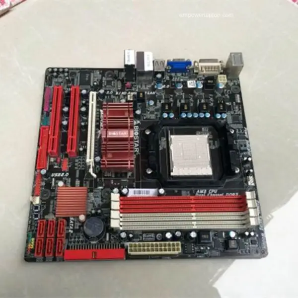 Biostar TA880GC 880G AM3 Hauptplatine