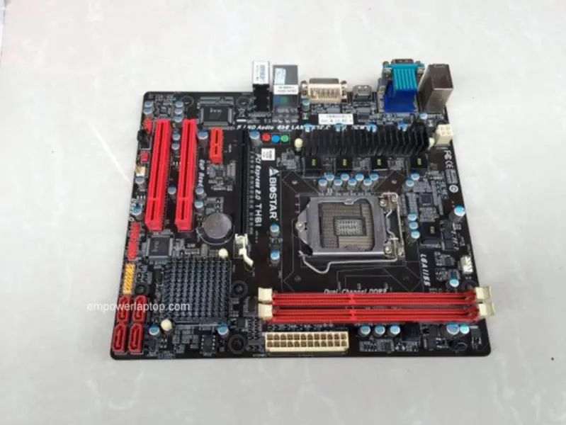 Biostar TH61 H61 LGA 1155 6PCIE 6GPU Hauptplatine