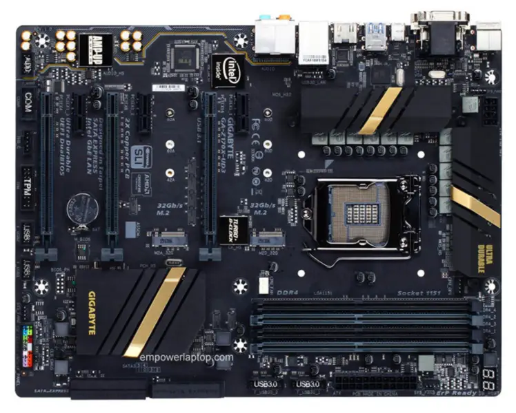 Gigabyte GA-Z170-HD3P Hauptplatine