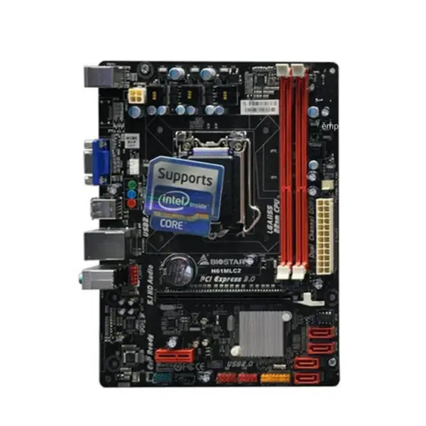 Biostar H61MLC2 H61 LGA 1155 6PCIE 6GPU Hauptplatine