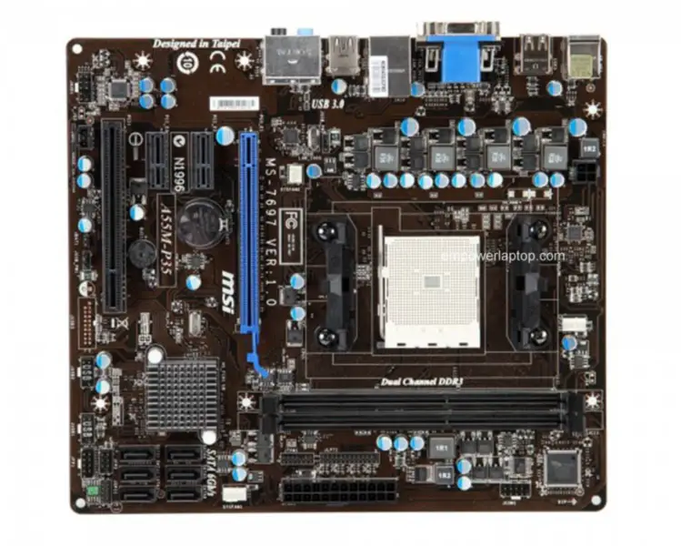 MSI A55M-P33 A55 FM1 Micro ATX Hauptplatine