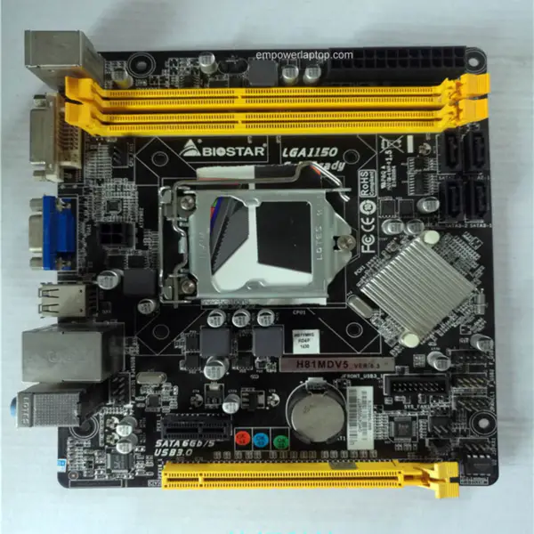 Biostar H81 1150 H81MDV5 LGA 1150 Hauptplatine
