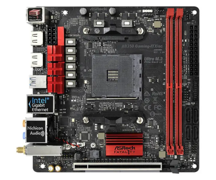 Asrock AB350 GAMING-ITX/AC AB350 GAMING WIFI B350 AM4 Mini-ITX-Motherboard