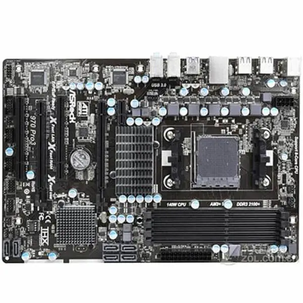 Asrock 970 PRO3 Hauptplatine
