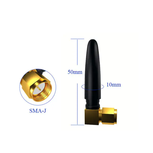 2G 3G 4G NB-IoT Biegsame Stabantenne SMA-J sma male GPRS Rundstrahlantenne CDMA Hohe Verstärkung 5dbi GSM