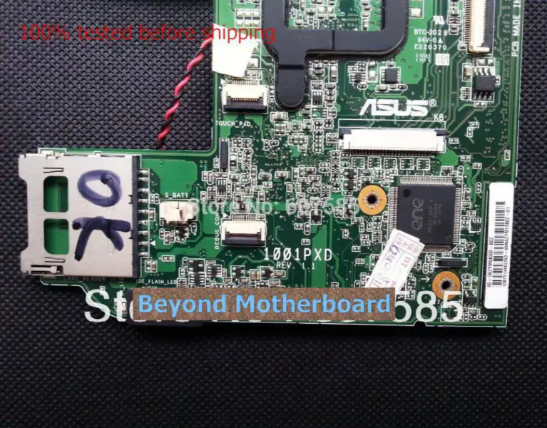 Asus 1001PXD Hauptplatine