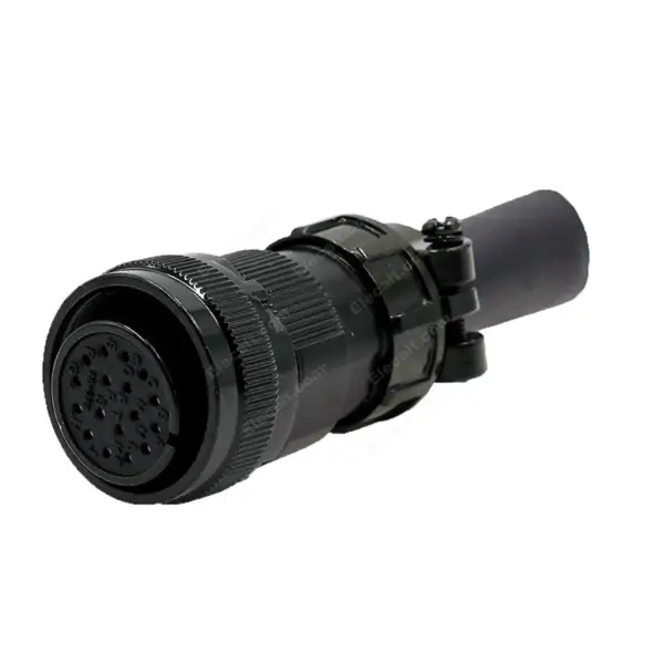 17-poliger MS3108 20-29S gerader Kopf mit Schwanzklemme YDM30200447 Servomotor-Steckverbinder Luftfahrtstecker für Mitsubishi FANUC