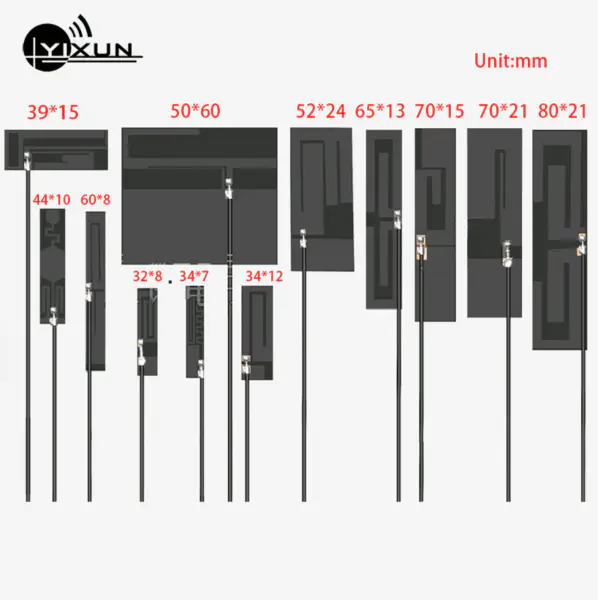 5G 4G 3G 2G GSM LTE NB-IoT Vollband interne PCB Modulantenne IPEX Schnittstelle hoher Gewinn 8dbi RG1.13 12cm Kabel 600-6000MHz