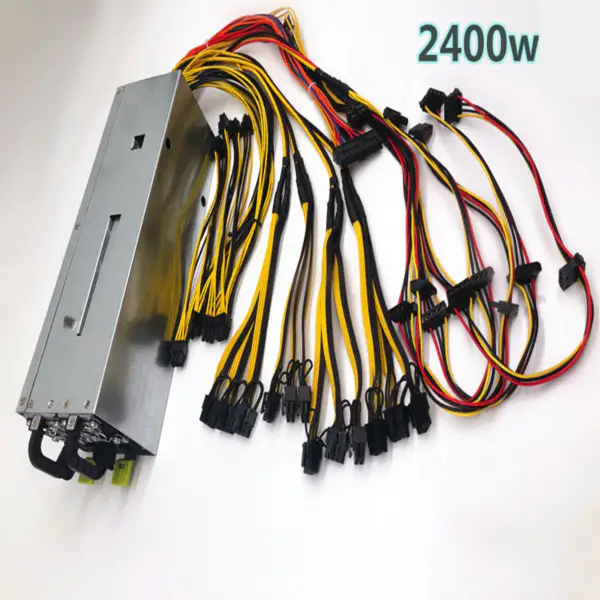 Mehrkanal-Grafikkarten-Netzteil Nennleistung 2400W Peak 2600W Netzteil