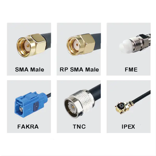 4G High Gain Outdoor wasserdichte Patch Antenne Router Netzwerkkarte LTE Modul SMD Antenne Signalempfänger RG174 1m SMA Stecker