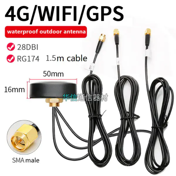 50pcs LTE 4G FPC interne Antenne IPEX4 MHF4 Schnittstelle 700-2700MHZ 10cm Kabel für EM06-A EM12-G EM160R-GL ME7565 ME7455
