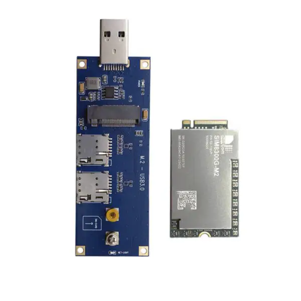 2PCS SIMCOM A7682E 4G Cat1 Modul LTE-FDD/GSM/GPRS/EDGE Unterstützung FOTA LBS SSL B1/B3/B5/B7/B8/B20 kompatibel mit SIM800C, SIM868