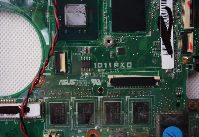 Asus 1011PXD Hauptplatine