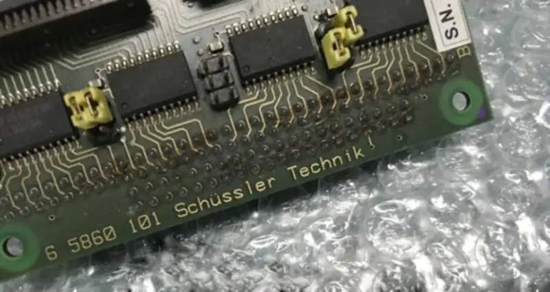 SCHUSSLER TECHNIK 5860 101 22.2800.101CNA MASTER Industrie-Motherboard