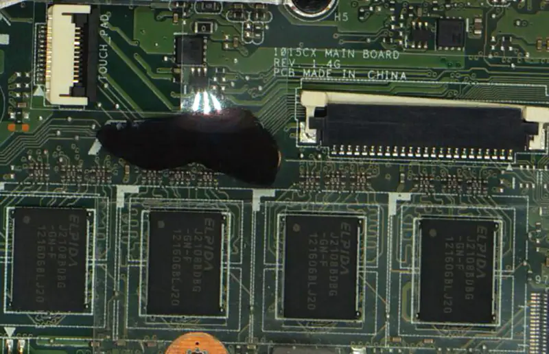 Asus 1015CX Hauptplatine