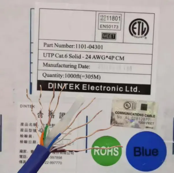 DINTEK 1101-04301 Kommunikationskabel
