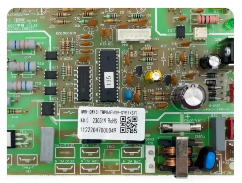 Steuerplatine für Klimageräte QRD-SW1C-TMP86FH09-SYE1 Leiterplatte 11222047000049