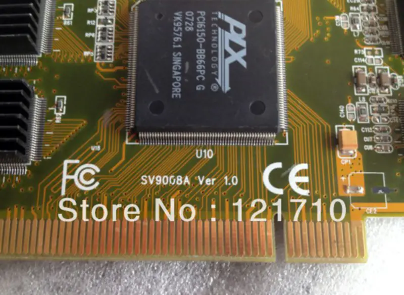SV9008A VER 1.0 PCI-Schnittstelle 8-Kanal-Videoeingang&8-Kanal-Audioeingang Industrie-Motherboard