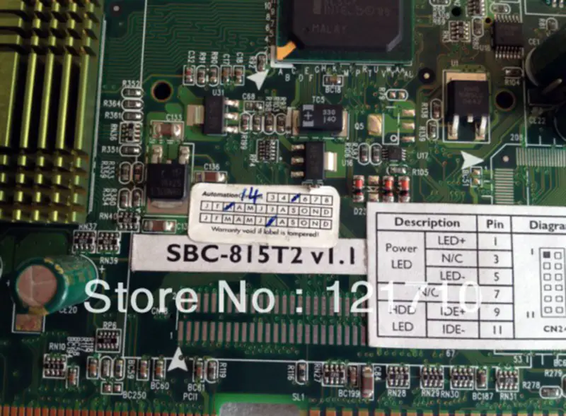 Axiomtek SBC-815T2 V1.1 vollwertiges CPU-Board Industrie-Motherboard