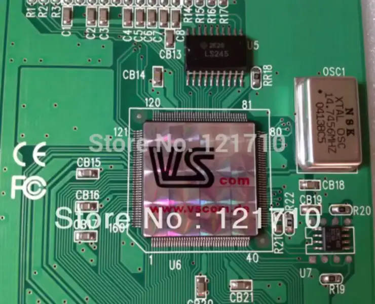 Vscom VScom 410H SP COM PCI serielle Karte 4 RS232 Ports Industrie-Motherboard