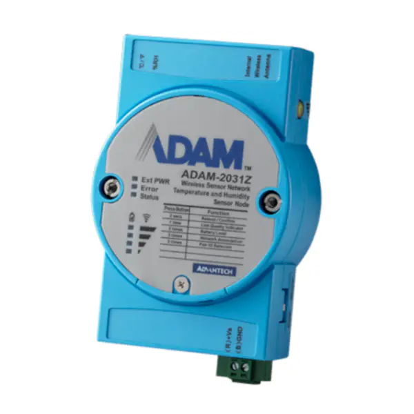 Advantech ADAM-2031Z-AE Drahtloser Temperatur- und Luftfeuchtigkeitssensor-Knoten