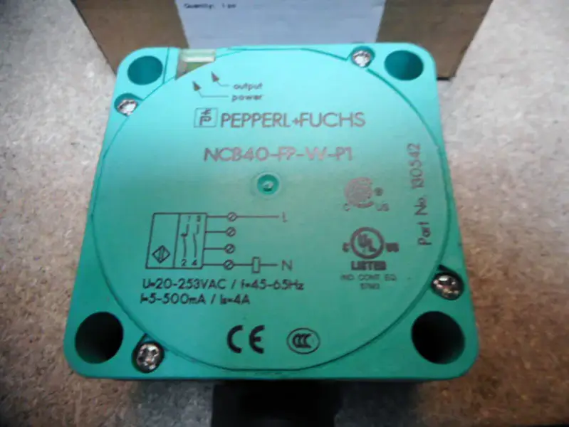PEPPERL und FUCHS NCB40-FP-W-P1