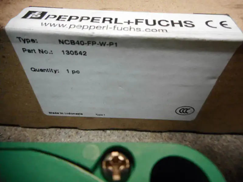 PEPPERL und FUCHS NCB40-FP-W-P1