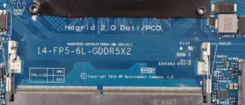 HP 245 G7 14-DK 14S-DK 14-FP5-6L-GDDR5X2 6050A3178801 Hauptplatine