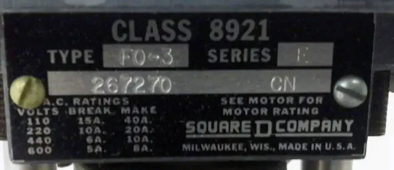 Quadrat D 8921-FO3