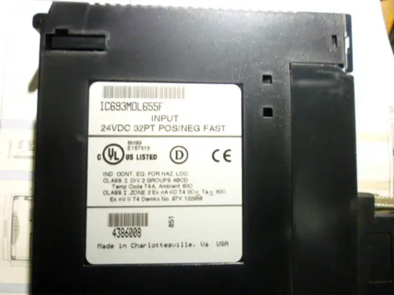 GE Fanuc PLC 90-30 Serie IC693MDL655F