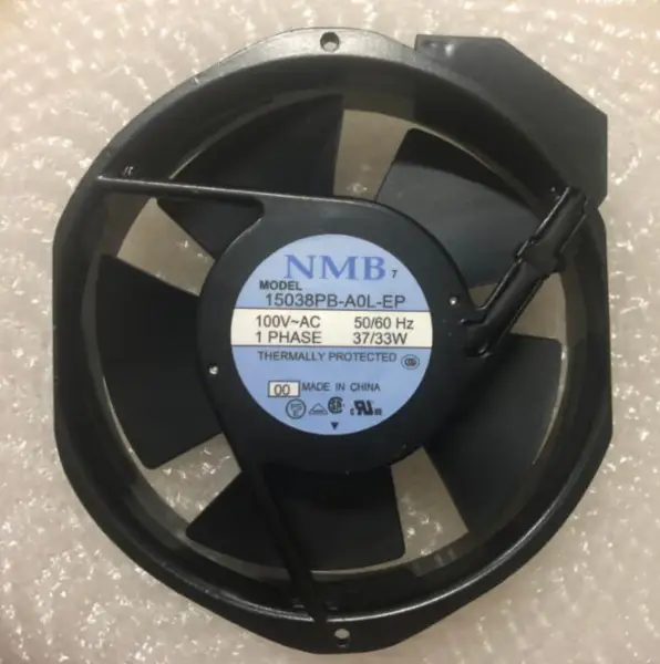 NMB 15038PB-A0L-EP 15038PB-A0L-EP-00 100V AC 1PHASE 37/33W Metalllüfter